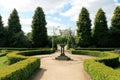 Newstead Abbey Gardens Royalty Free Stock Photo