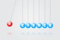 Newton Cradle Royalty Free Stock Photo