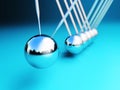 Newton cradle 3d