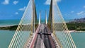 Newton Navarro bridge at  downtown Natal Rio Grande do Norte Brazil. Royalty Free Stock Photo