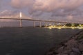 The Newton Navarro Bridge, Natal, RN, Brazil Royalty Free Stock Photo