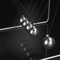 Newton's cradle Royalty Free Stock Photo