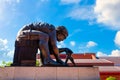 The Newton Sculpture at the British Library