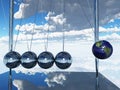 Newtons Cradle Earth