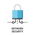 Newtwork security icon Royalty Free Stock Photo