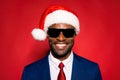 Newyear party festive concept. Close up portrait of chic classy Royalty Free Stock Photo