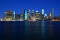 Newyork at Night Royalty Free Stock Photo