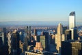 Newyork Skyline from Central Park Royalty Free Stock Photo