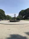 Friends fountain New York city