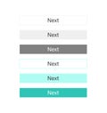 Next button icon set design Royalty Free Stock Photo