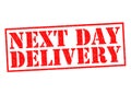NEXT DAY DELIVERY Royalty Free Stock Photo