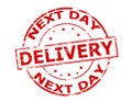 Next day delivery Royalty Free Stock Photo