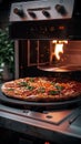 Next gen cooking gadget creates authentic pizza Futuristic culinary innovation