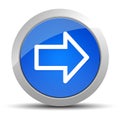 Next icon blue round button illustration Royalty Free Stock Photo