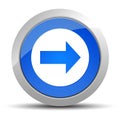Next icon blue round button illustration Royalty Free Stock Photo