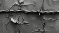 The next image shows a section of coated wire that has been snagged or caught on soing resulting in a frayed and
