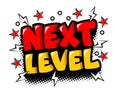 next level congrats icon Royalty Free Stock Photo