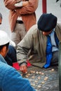 Next Move: Adult men play xiangqi in San Francisco`s Chinatown