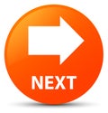 Next orange round button