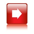 Next page web button red Royalty Free Stock Photo