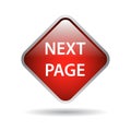 Next page web button Royalty Free Stock Photo