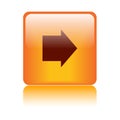 Next page web button orange Royalty Free Stock Photo