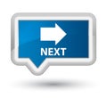Next prime blue banner button Royalty Free Stock Photo