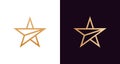 Next Star Logo and Icon Royalty Free Stock Photo
