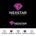 Next Star Logotype Royalty Free Stock Photo