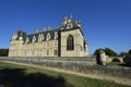 Castle of Ecouen in the northern suburbs of Paris Royalty Free Stock Photo