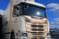 NextGen Scania Truck Front with Star Reflections