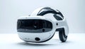 NextGeneration VR Headset Technology on White Background Royalty Free Stock Photo