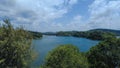 Neyyar dam reservoir and wildlife sanctuary, Thiruvananthapuram, Kerala Royalty Free Stock Photo