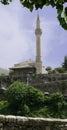 Nezir Agina Mosque in Mostar, Bosnia and Herzegovina - Old town of Mostar, Bosnia and Herzegovina