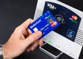 Nfc- contactless payment Royalty Free Stock Photo