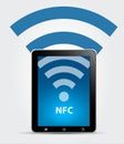 NFC Near Field Communication Concept