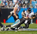 NFL: Nov 21 Baltimore Ravens Vs Carolina Panthers Royalty Free Stock Photo