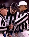 NFL Referees Royalty Free Stock Photo