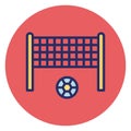 Football, football net Vector Icon which can easily edit