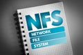 NFS - Network File System acronym