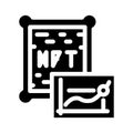 nft assets glyph icon vector illustration Royalty Free Stock Photo
