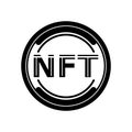 NFT Icon Royalty Free Stock Photo