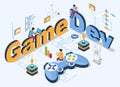 NFT game development company office open space