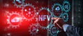 NFV Network Function Virtualization. Architecture Technologies Virtual Machines Concept