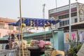 Nga Nam floating market in the morning