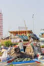 Nga Nam floating market in the morning