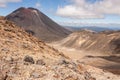 Ngauruhoe volcano in Tongariro National Park Royalty Free Stock Photo