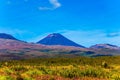 Ngauruhoe - the youngest active volcano Royalty Free Stock Photo