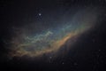 NGC1499 California Nebula in HST palette Royalty Free Stock Photo