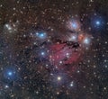 NGC 2170 Colorful Nebula Royalty Free Stock Photo